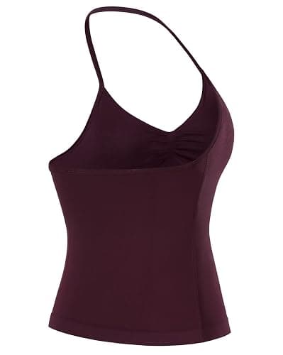 AUROLA Women's Influence Tank Top - Dark Cherry - S thumbnail 2