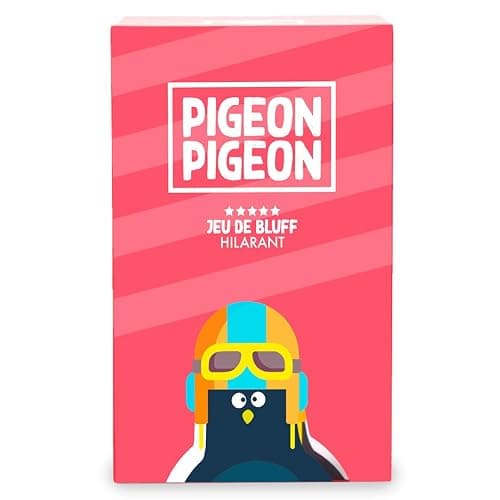 ATM Gaming Pigeon Pigeon - Jeu de Société Ambiance, Bluff, créativité, soirée - de 2 à 10 Joueurs - Jeu fabriqué en Europe - Image 1