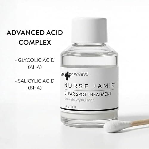 Nurse Jamie Clear Spot Treatment – Fast-Acting Overnight Blemish Treatment with Salicylic Acid, Glycolic Acid & Sulfur thumbnail 4