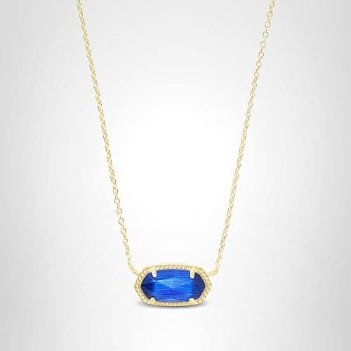 Kendra Scott Elisa Pendant Necklace for Women, Fashion Jewelry, 14k Gold-Plated thumbnail 3