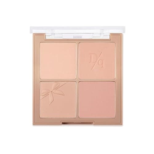 Dasique Blending Mood Cheek #10 Muted Nuts | 4 Blendable Shades in Lighteight Smooth Powder | Vegan | Korean Makeup | Blush thumbnail 4