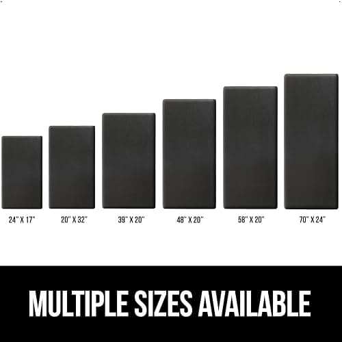 GORILLA GRIP Comfortable Cushioned Kitchen Mats for Floor, 3/4 Inch Thick Ergonomic Standing Desk Anti Fatigue Mat, Waterproof and Stain Resistant Pebbled Top, Supportive Padded Foam Rug, 20x32, Black thumbnail 6