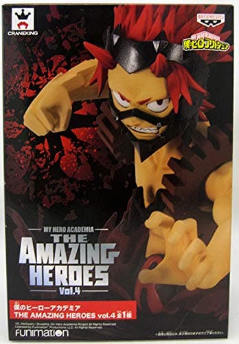 Banpresto 39346 My Hero Academia The Amazing Heroes Vol. 4 Eijiro Kirishima Figure thumbnail 2