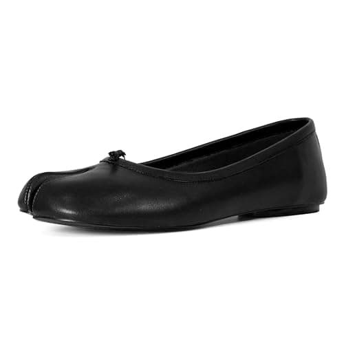 POYOIOR Tabi Flats Women Split Toe Shoes Wide Width Ballet Flats Comfort Casual Work Shoes for Women Office 2025 Spring - Image 1