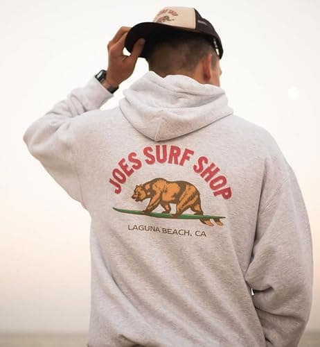 JOES SURF SHOP Men's Graphic Pullover Hoodies in Sizes S-5XL thumbnail 2