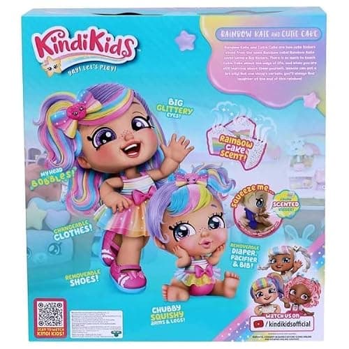 Kindi Kids Rainbow Kate and Cutie Cake Scented Sisters thumbnail 3