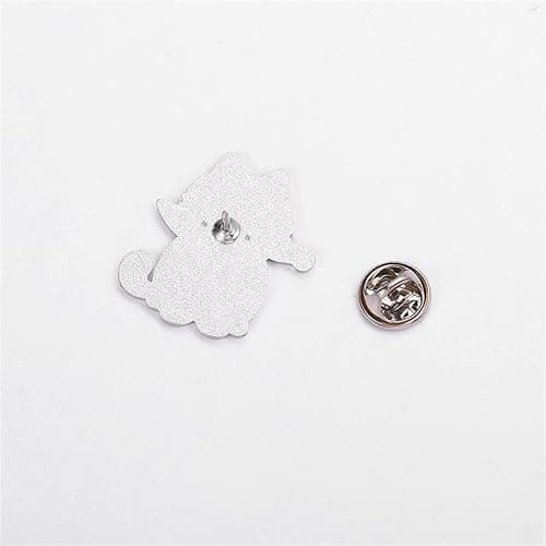 COLORFUL BLING Pride Pronouns Cute Cat Pin Brooch Letters She They/He Him/They Them/She Her/He for Women Men Unisex Jewelry Gifts Gender Identity Bulk Pins for Pride Lapel thumbnail 5