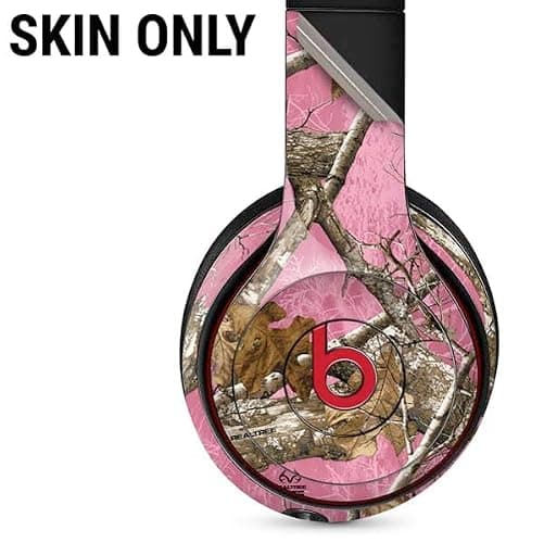 Skinit Decal Audio Skin Compatible with Beats Solo 3 Wireless - Officially Licensed Realtree Edge Pink Camo Design thumbnail 2