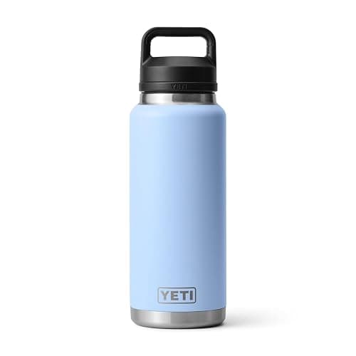 YETI Rambler 36 oz Bottle, Vacuum Insulated, Leakproof, Stainless Steel with Chug Cap - Big Sky Blue thumbnail 3
