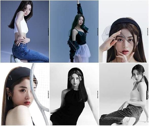 LE SSERAFIM FEARLESS 1st Mini Album Vol.1 BLACK PETROL Version CD+112p Booklet+1p PhotoCard+1p PostCard+1ea Sticker+1p Transfer Paper+Tracking Sealed thumbnail 8