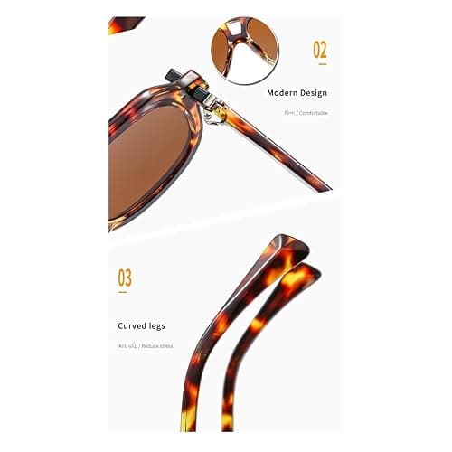 LANGSER Sunglasses Women Retro Gradient Shades UV400 Men Rivets Sun Glasses thumbnail 7
