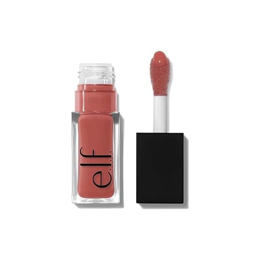 e.l.f. Glow Reviver Lip Oil, Nourishing Tinted Lip Oil For A High-Shine Finish, Infused With Jojoba Oil, Vegan & Cruelty-Free, It's Giving Guava - Image 1