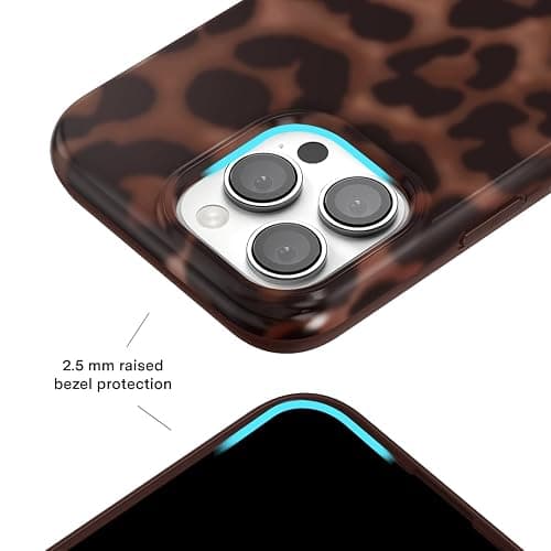VELVET CAVIAR for iPhone 16 Pro Case - Compatible with MagSafe [10ft Drop Tested] - It Girl Leopard Print thumbnail 3