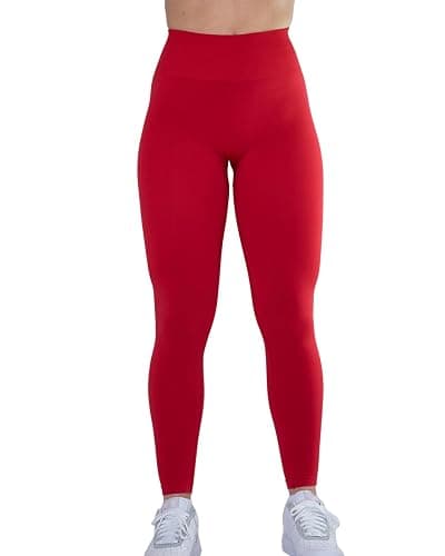 AUROLA Workout Leggings for Women Seamless Scrunch Tights Tummy Control Gym Fitness Girl Sport Active Yoga Pants thumbnail 4
