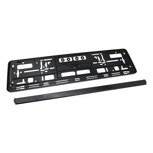 Great Universal Euro License Plate Tag Holder Mount Adapter Bumper Frame Bracket thumbnail 2
