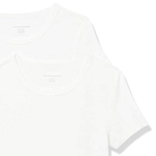 Amazon Essentials Women's Slim-Fit Short-Sleeve Crewneck T-Shirt, Pack of 2 thumbnail 7