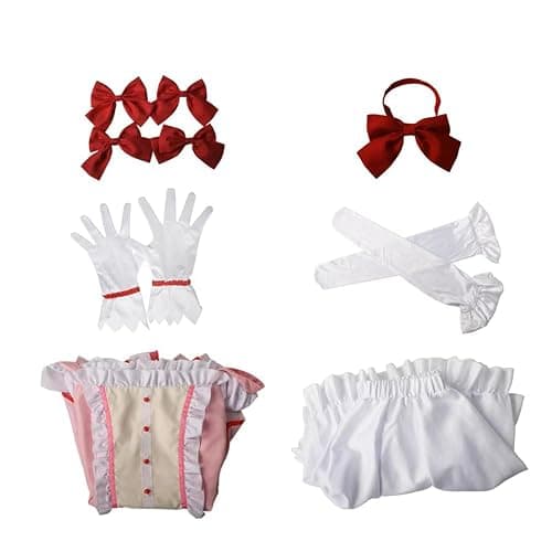 Zhongkaihua Kaname Madoka Cosplay Costume Anime Cosplay Role Play Dress Uniform Suit Full Set Outfit Halloween Carnival Dress up Party thumbnail 3