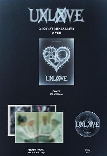 XLOV UXLXVE 1st Mini Album Standard Photobook Ver (O + N 2 Ver SET) thumbnail 3