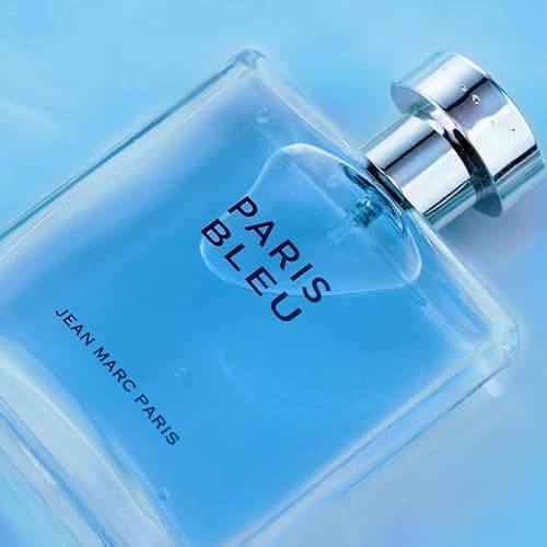 Jean Marc Paris Paris Bleu Homme Eau de Toilette Spray, 3.4 fl. oz., blue, Men's Cologne, Fresh Cologne, Notes of Bergamot, Lavender and Leather thumbnail 6