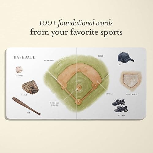 Our Big Book of Sports: A Collection of 100+ Foundational Words for Future Athletes (Our Little Adventures Series) thumbnail 2