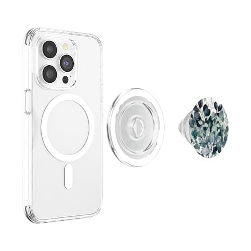 Eucalyptus Floral Flower Green Garden Pattern PopSockets PopGrip for MagSafe thumbnail 3