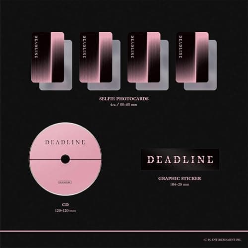 BLACKPINK 3rd MINI ALBUM [DEADLINE] BLACK VER. thumbnail 4