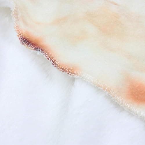 Burritos Tortilla Blanket, Double Sided Realistic Super Soft Taco Food Yellow Blanket Soft Flannel Taco Blanket for Bed Couch Travel Picnic and Beach thumbnail 3
