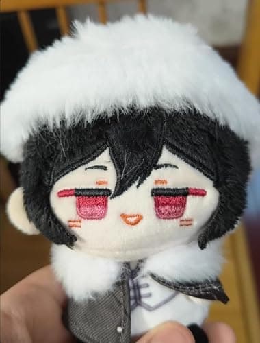 KILA MILA Anime Plush Doll Mini Pendant Cute Keychain Gift thumbnail 2