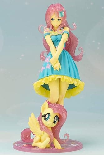 Kotobukiya My Little Pony: Fluttershy (Limited Color Variant Edition) Bishoujo Statue, Multicolor thumbnail 5