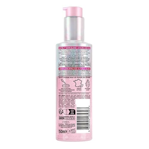 L'Oréal Paris - Sérum Sans Rinçage pour Cheveux Ternes - En Manque de Brillance - Acide Glycolique - Protocole de Soin Capillaire - Elseve Glycolic Gloss - 150 ml thumbnail 8