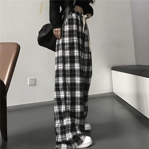 Harajuku Fashion Plaid Pants Checkered Alt Emo Scene Pants Cargo Pants Y2k Baggy Grunge Clothes Goth Hiphop Streetwear thumbnail 3