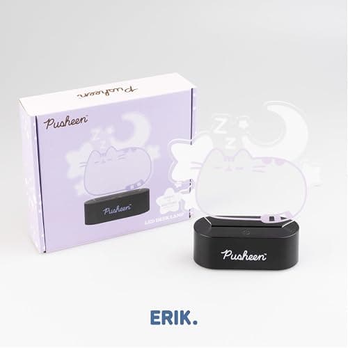 Grupo Erik Official Pusheen Lamp - Kawaii Stuff - Pusheen Gifts - Pusheen Gamer Girl Lamp - Pusheen The Cat Lamp - Baby Night Light - Cat Light thumbnail 7