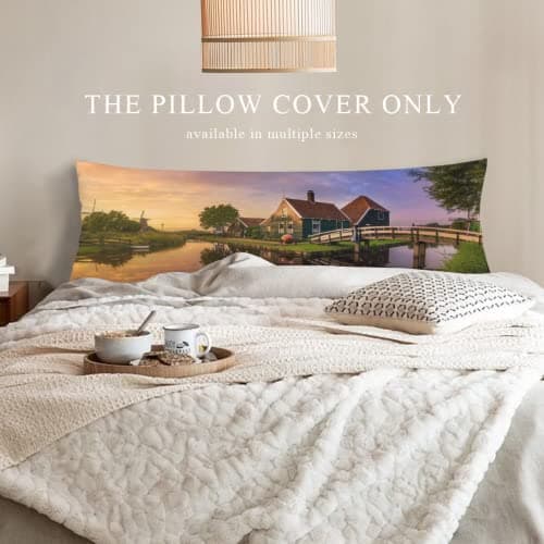GYETPONG Custom Design Photos or Text Long Body Pillow Case，Personalized Love Photo Pillow Cover, Customize Birthday Gift, Wedding Keepsake Throw Pillow Covers (20x54 inch) thumbnail 7