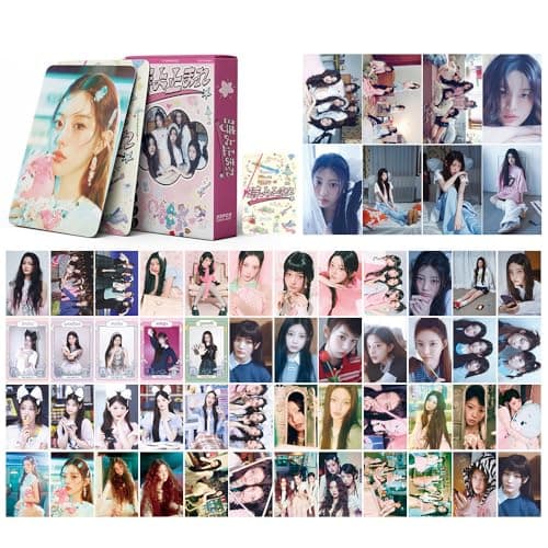 ILLIT Japan 1st Single Album "Toki Yo Tomare" Lomo Cards - 55PCS Photocards Set for ILLIT Fandom, Kpop Merch with Official Concept Photos thumbnail 2