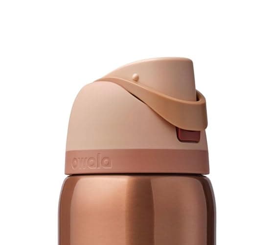 Owala 32oz Stainless Steel FreeSip Water Bottle - In Good Company (Rose Gold) thumbnail 4