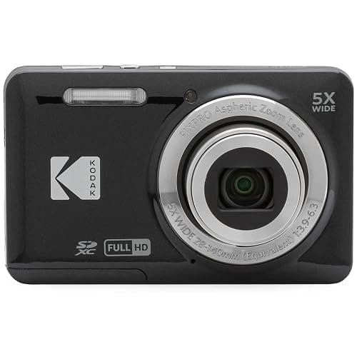 Kodak FZ55BK PIXPRO FZ55 Digital Camera Black Bundle with Lexar 64GB High-Performance 800x UHS-I SDHC Memory Card Blue Series thumbnail 5
