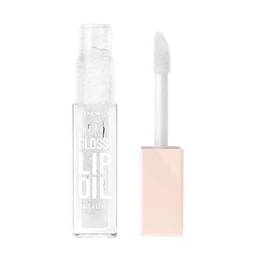 Rimmel Oh My Gloss! Lip Oil 000 Clear Cloud, Juicy Shine, Hydrates & Naturally Plumps, Moisture Boost, Vitamin E, Replenishes & Restores the Lips, Coconut Oil, Non-Sticky, Vegan & Cruelty Free thumbnail 2