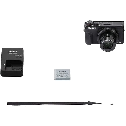 Canon PowerShot G7 X Mark III Digital Camera (Black #3637C001) with Advanced Accessory Bundle (Renewed) thumbnail 5