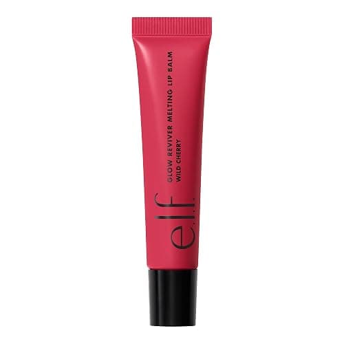 e.l.f. Glow Reviver Melting Lip Balm, Hydrating Tinted Lip Balm For A Glossy Finish & Soft, Supple Lips, Vegan & Cruelty-Free, Wild Cherry thumbnail 8