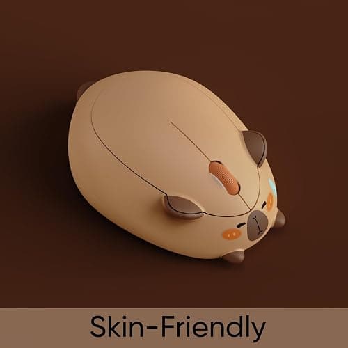 Akko Wireless Gaming Mouse Capybara, Tri-Mode Mouse BT3.0/BT5.0/2.4G, Cute Optical Cordless Cartoon Mice for Computer/Laptop/Desktop/PC, Compatible with Mac/Win thumbnail 2