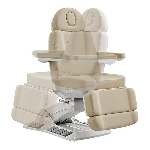 Beauty Spa Medical Treatment Bed 4 Motor Electrical Facial Medical Spa Tables with Rotating Seat AURORA thumbnail 3