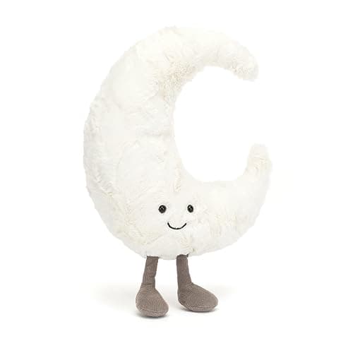 Jellycat Amuseables Moon Stuffed Toy, Medium 10.5" - Moon Plush - Fun Gift Idea thumbnail 6
