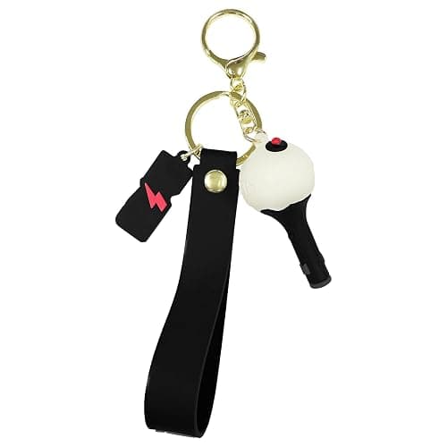 PQKL-party BTS Keychains, BTS Fans Keychains Gifts, Colorful, Unisex, Music Theme, 10cm x 5cm 3.8cm, PVC/Alloy, 1 Count - Image 1