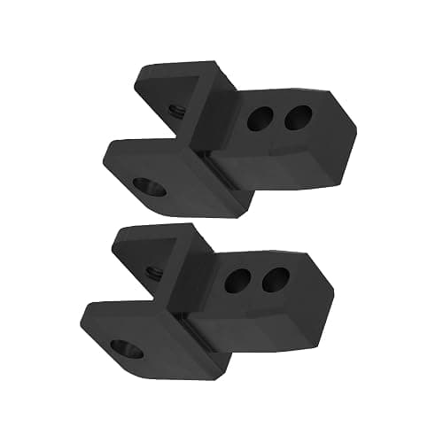 Windance 2pcs M8 8MM Motorcycle Rear Shock Extender, Aluminum Alloy High Damping Device Height Extension Absorber Riser Adapter With Screws Enhance Your Ride Comfort (Black) thumbnail 9