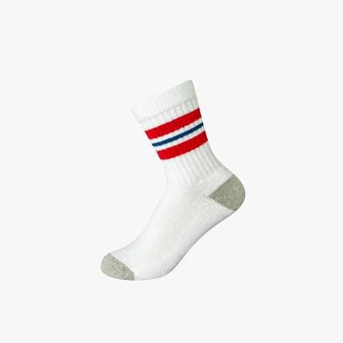 Amazon Essentials Boys and Toddlers' Cotton Cushioned Athletic Crew Sports Socks, 10 Pairs thumbnail 2