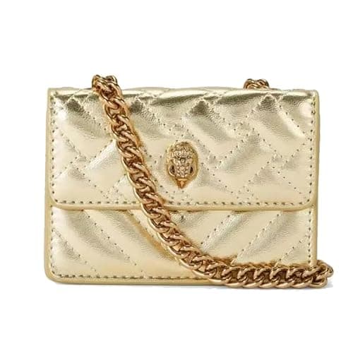 Crossbody Shoulder Bag for Women Leather Mini Purse with Chain Strap - Image 1
