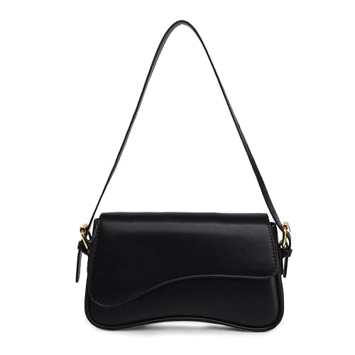 PU Leather Tote Bag for Women with 2 Removable Straps and Zipper Closure - Image 1