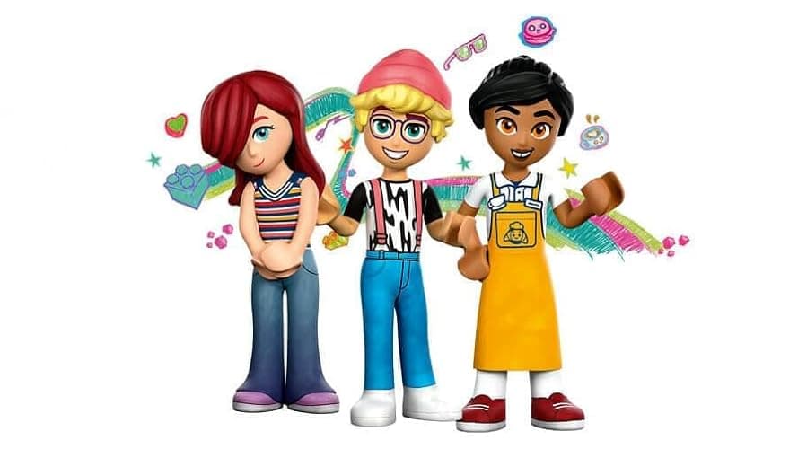 LEGO Friends Heartlake City Café Toy for Kids, Bakery Building Set, Birthday Gift Idea for 6 Plus Year Old Girls and Boys, with 3 Mini-Dolls and a Dog Figure 42618 thumbnail 6