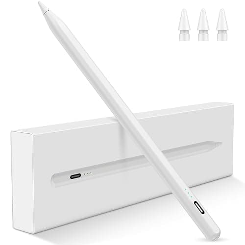 Stylus Pen for iPad 2025-2018, 15 Mins Fast Charge Pencil for iPad A16 11th/10th/9-6th Generation, Air M3 M2 11"/13"/5/4/3, Pro M4 11"/12.9"/13", Mini A17 Pro/6/5th, Tilt Sensitivity & Palm Rejection - Image 1