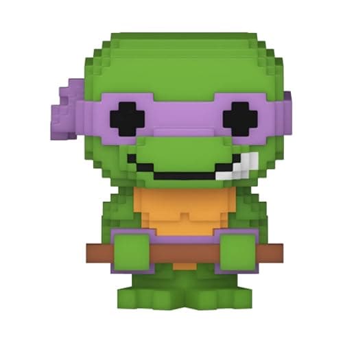 Funko Bitty POP! Teenage Mutant Ninja Turtles (TMNT) - Shredder, 4-Pack - 8-Bit Raphael, 8-Bit Donatello, 8-Bit Leonardo and A Surprise Mystery Mini Figure - 0.9 Inch (2.2 Cm) Collectable - Gift Idea thumbnail 8